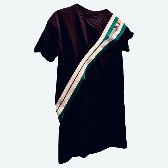 Current Elliot The Silt Striped Tee Dress 0 - Picture 4 of 7